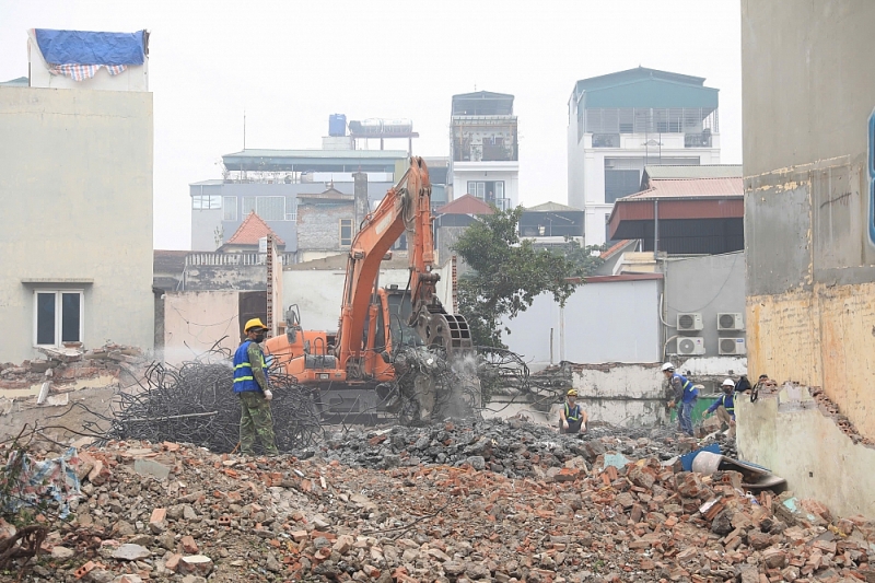 Cầu Giấy nỗ lực gỡ vướng giải phóng mặt bằng vành đai 2,5