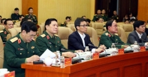 Đại tướng Ngô Xuân Lịch chủ trì diễn tập chống dịch Covid-19
