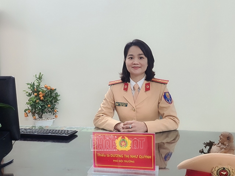 Thiếu tá Dương Thị Như Quỳnh, Phó đội trưởng Đội CSGT số 10