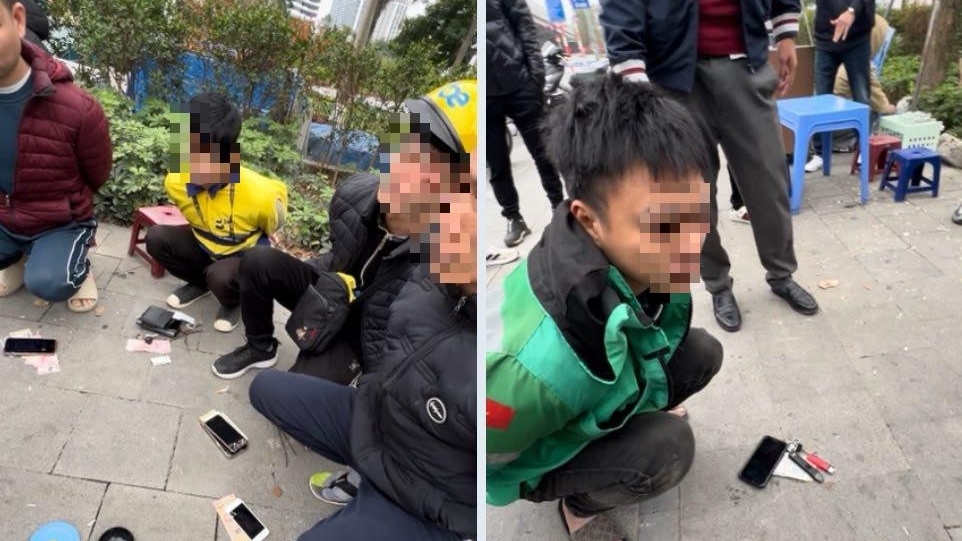 Quận Bắc Từ Liêm: Tạm giữ hình sự nhóm thanh niên tụ tập đánh bạc ở công viên