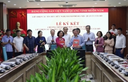 quan tay ho phoi hop nhieu noi dung trong cong tac doi ngoai nhan dan