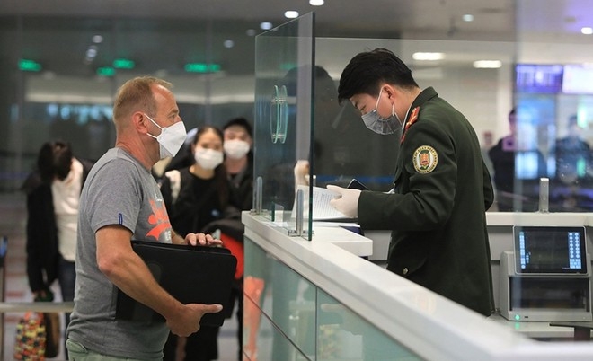 Du khách nhập cảnh vào Việt Nam (ảnh minh hoạ)