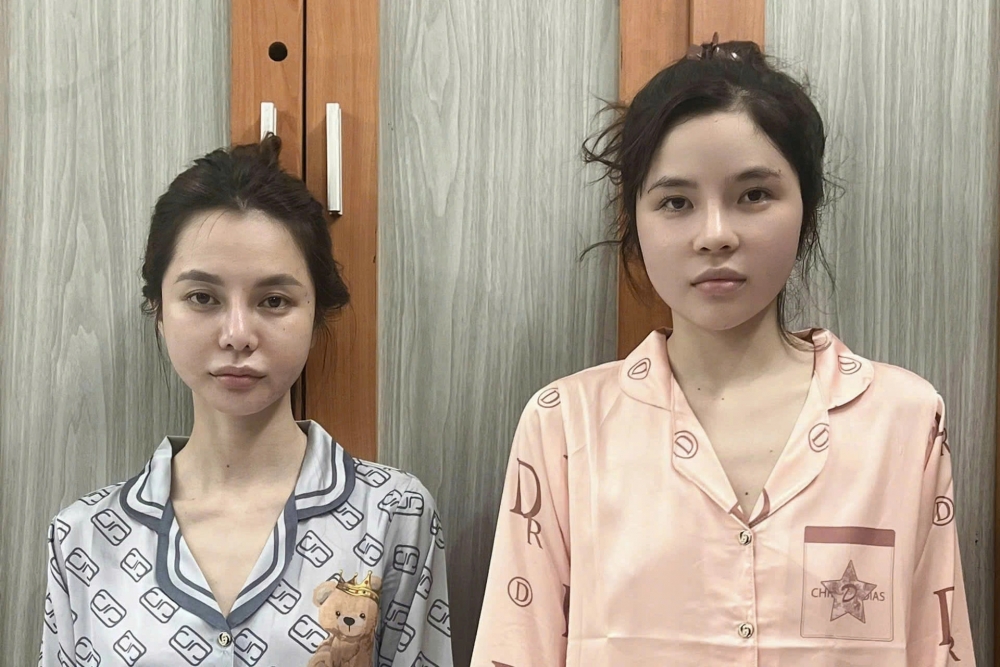 Tuyền và Quyên thời điểm bị bắt