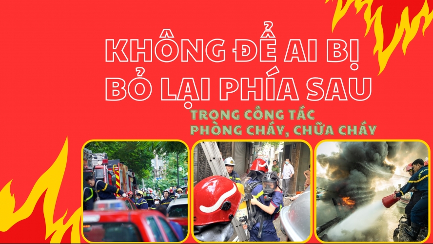 Quận Hoàng Mai: Không để ai bị bỏ lại phía sau trong công tác phòng cháy, chữa cháy