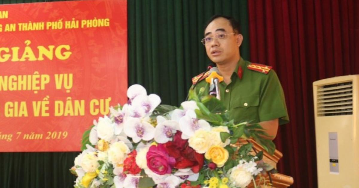 Bổ nhiệm Phó Cục trưởng của Bộ Công an làm Phó Gíám đốc Công an Ninh Bình