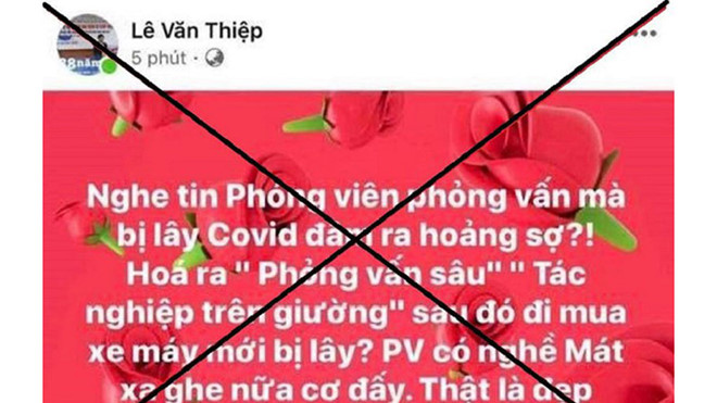 phat luat su le van thiep 8 trieu dong vi tung phay sai su that ve phong vien mac covid 19