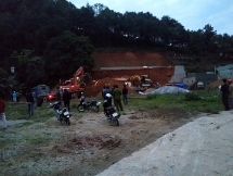 Gia cố kè chống sập ở Lạng Sơn: 1 người tử vong tại chỗ