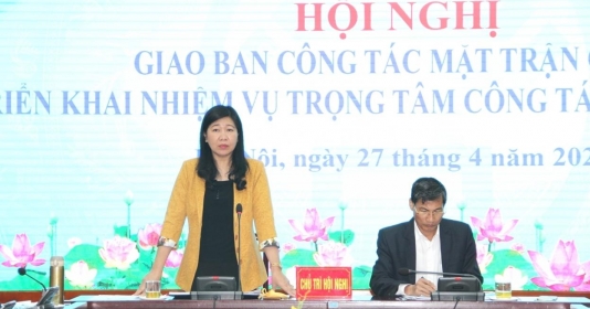MTTQ Việt Nam thành phố Hà Nội tham gia hiệu quả vào công tác phòng, chống dịch
