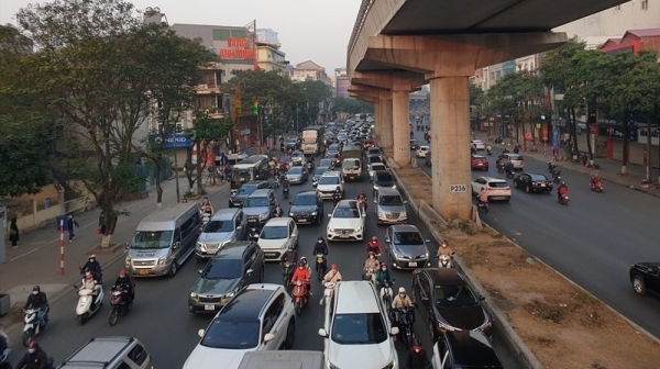 Thí điểm điều chỉnh giao thông khu vực nút giao Nguyễn Cơ Thạch - Hồ Tùng Mậu