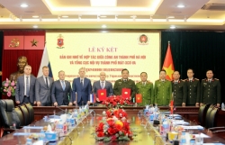 Nâng tầm cao mới trong mối quan hệ giữa Thủ đô hai nước về phòng chống tội phạm