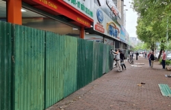 Cầu Giấy: Rào tôn bảo vệ 2 ô đất khu đô thị Nam Trung Yên để đấu giá