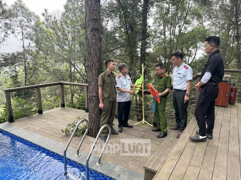 Đoàn liên ngành kiểm tra hệ thống homestay tại huyện Sóc Sơn