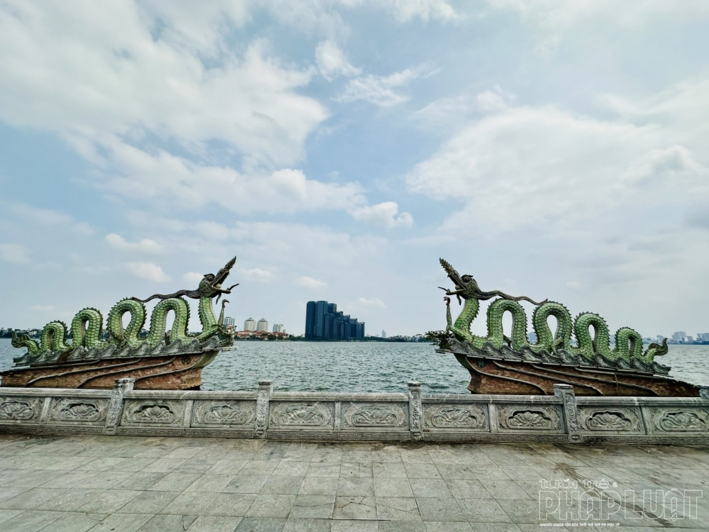 Hai con rồng Hồ Tây - kiệt tác gốm sứ phong cách thời Lý
