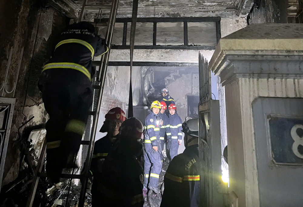 Lực lượng chữa cháy chuyên nghiệp khuyến cáo người dân phải tranh thủ thời điểm vàng khi chẳng may đối mặt với đám cháy