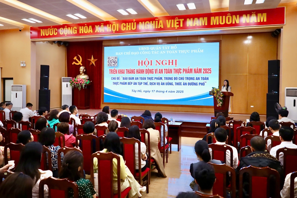 Quận Tây Hồ chung tay vì sức khoẻ cộng đồng