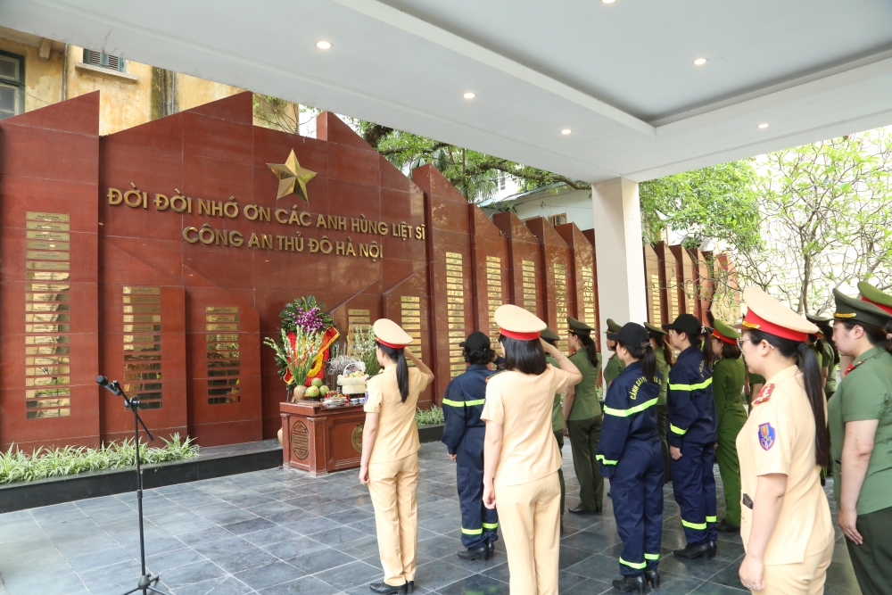 Công an Hà Nội lan toả hoạt động tri ân, tự hào Tổ quốc