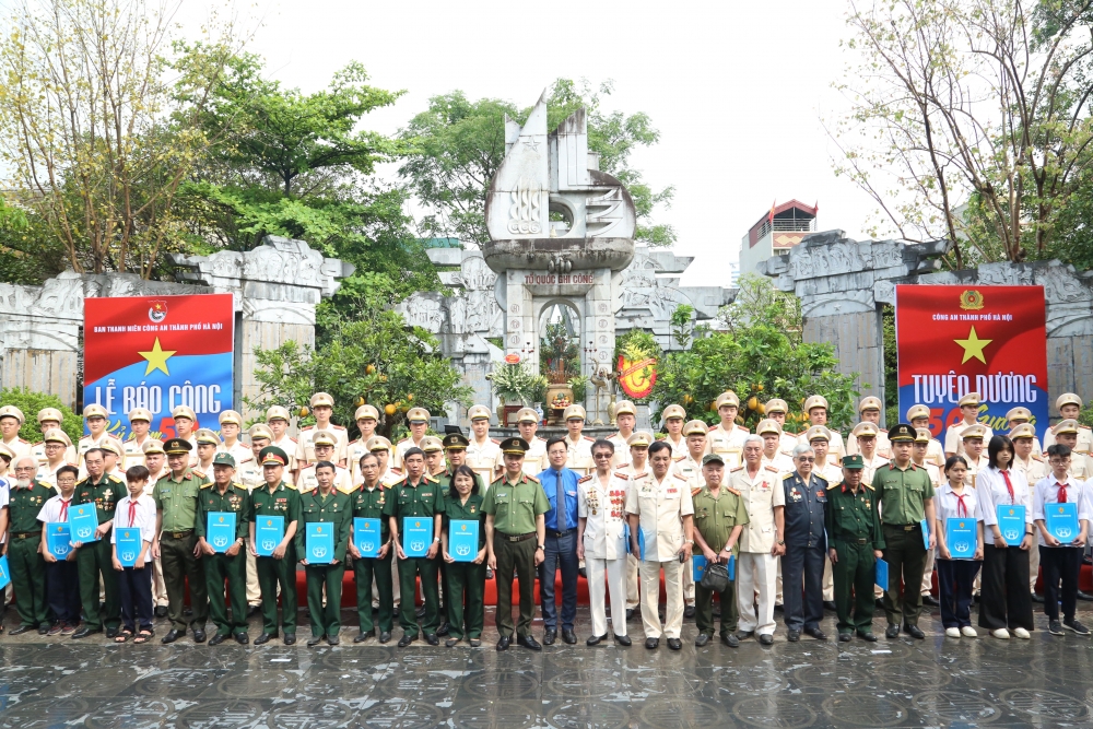 Công an Hà Nội lan toả hoạt động tri ân, tự hào Tổ quốc