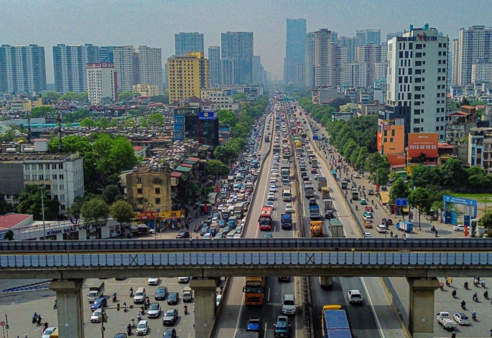 Căng thẳng giao thông chiều cuối ngày làm việc trước kỳ nghỉ lễ