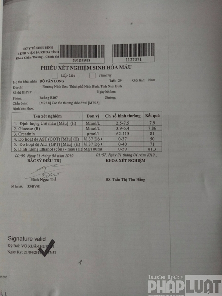 nghi an cong an ninh binh vuot nong do con gay tai nan khien mot nguoi dan tu vong