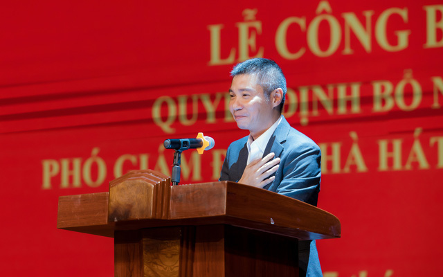 NSND Công Lý được bổ nhiệm làm Phó giám đốc Nhà hát kịch Hà Nội