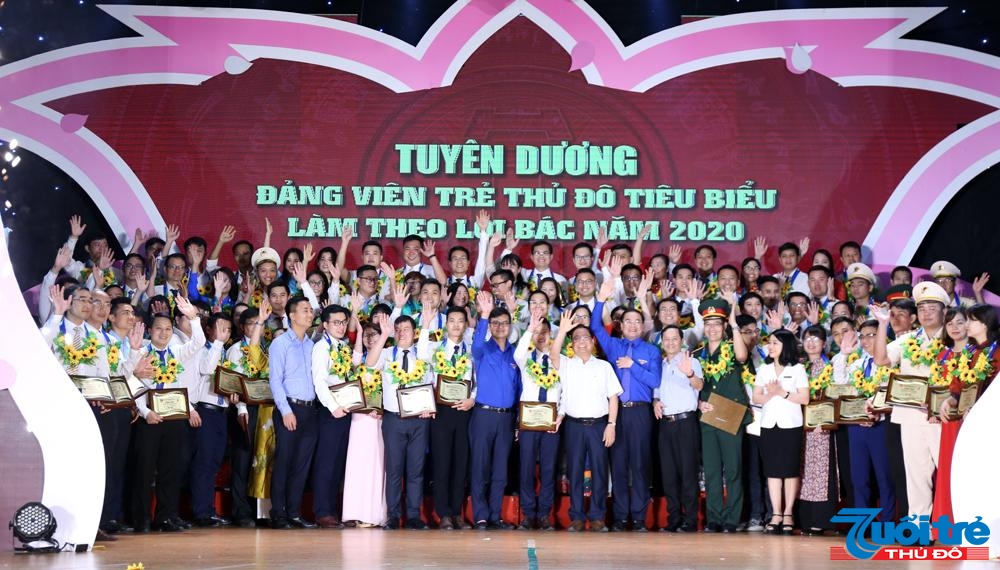 Tuyên dương 90 đảng viên trẻ tiêu biểu Thủ đô làm theo lời Bác năm 2020