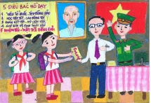 20 tác phẩm xuất sắc đợt 2 cuộc thi ‘Bác Hồ với thiếu nhi - Thiếu nhi với Bác Hồ’