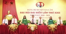 khai mac phien tru bi dai hoi dai bieu dang bo huyen gia lam lan thu xxii nhiem ky 2020 2025