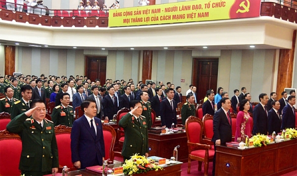 khai mac dai hoi dai bieu dang bo bo tu lenh thu do ha noi lan thu iii