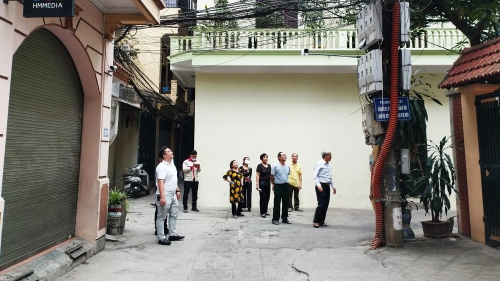 “Xã hội hóa camera an ninh" - cách đảm bảo khu phố sạch đẹp, an toàn ở Cầu Giấy