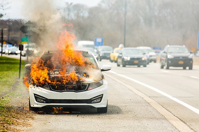 Người dân cần nắm vững các biện pháp phòng ngừa, xử lý khi xảy ra cháy xe