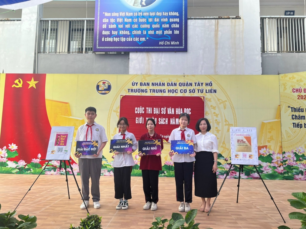 Quận Tây Hồ: Đồng loạt tổ chức sơ khảo cuộc thi “Đại sứ Văn hóa đọc”