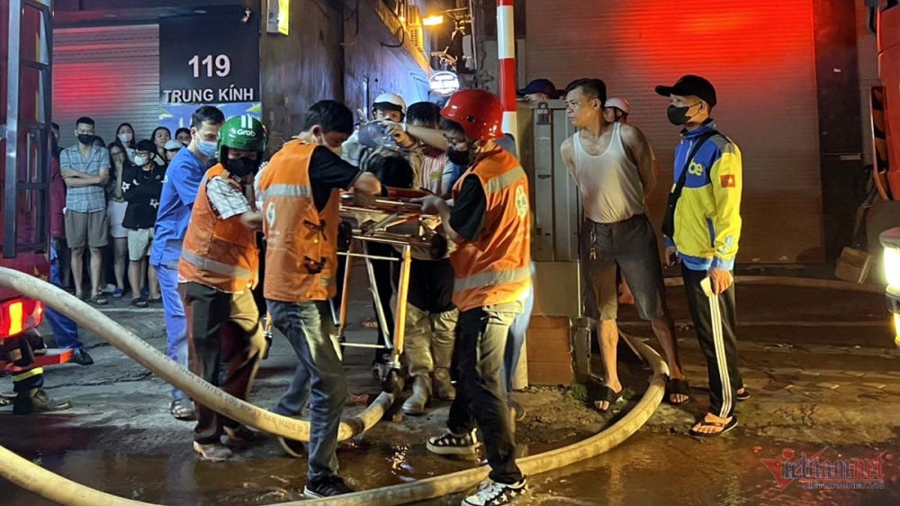 Khởi tố vụ án hình sự liên quan đến vụ cháy ở Trung Kính