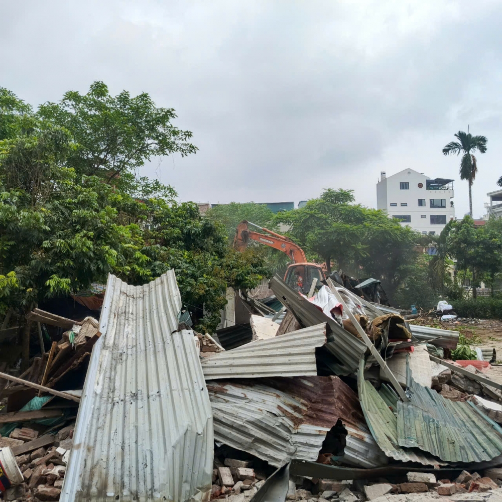 Không có tình huống đáng tiếc nào xảy ra trong quá trình phá dỡ