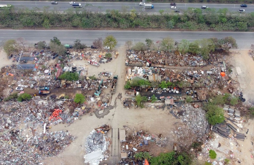 Các công trình xây dựng trái phép trên đất nông nghiệp chủ yếu là lều lán tạm