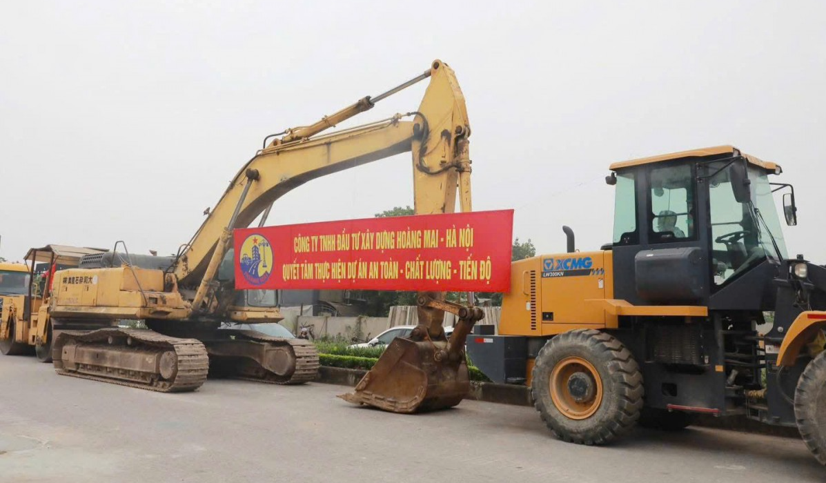 Hà Nội: Tái khởi công đường nghìn tỷ đồng nhiều năm ngưng trệ