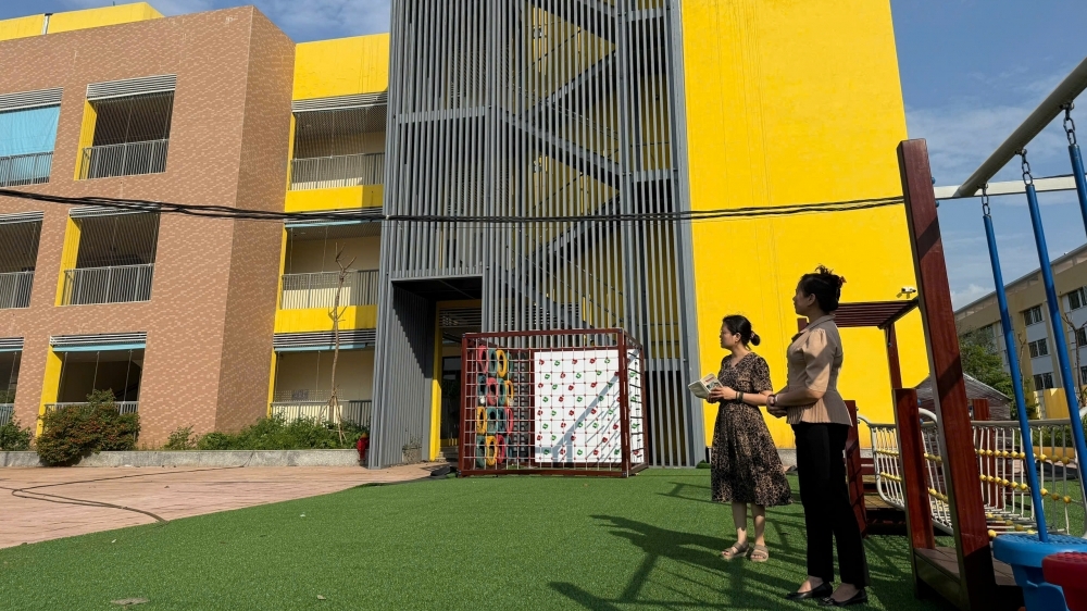 Quận Hoàng Mai giảm tải lớp học, tăng chất lượng giáo dục