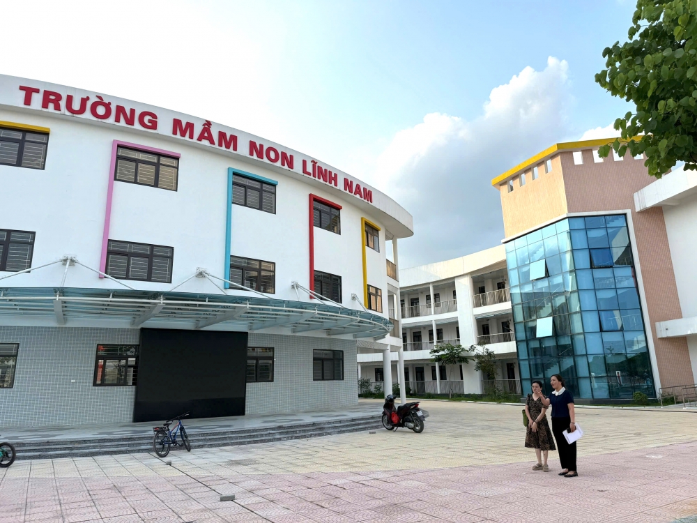 Quận Hoàng Mai: Xây trường mới, giảm áp lực năm học 2025 - 2026