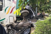 Tai nạn giao thông ở Tây Ninh: Tang thương bao trùm 1 gia đình có 4 người tử nạn