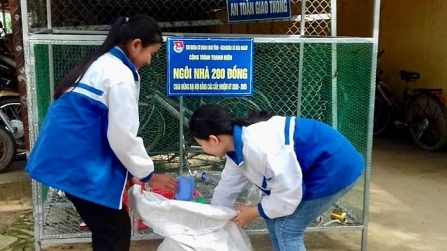 Điện Biên: Độc đáo mô hình “ngôi nhà xanh” thu gom rác thải nhựa