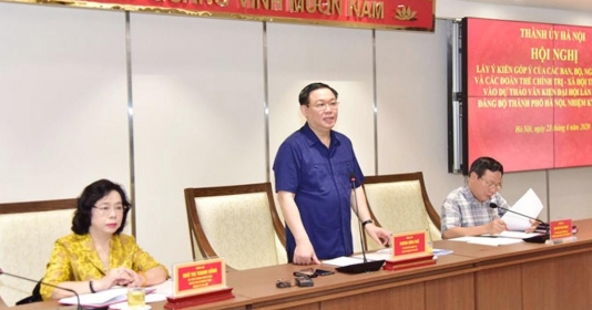 Hà Nội tiếp nhận nhiều ý kiến tâm huyết, trí tuệ từ các bộ, ban, ngành Trung ương