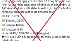 Công an TP Hà Nội cảnh báo "sập bẫy" ứng dụng "giật" đơn hàng online