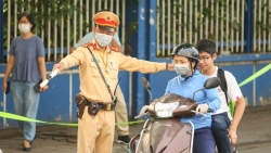 mon thi dau tien cac thi sinh ha noi den diem thi an toan