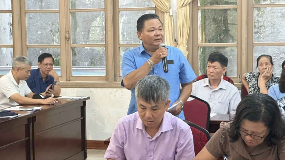 Công tác PCCC làm "nóng" hội nghị tiếp xúc cử tri quận Cầu Giấy