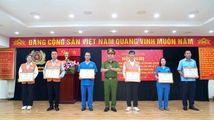 Công an Hà Nội tổ chức rút kinh nghiệm từ vụ cháy ở Trung Kính