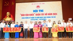 Quận Tây Hồ chọn đội tiêu biểu dự hội thi “Dân vận khéo” cấp thành phố