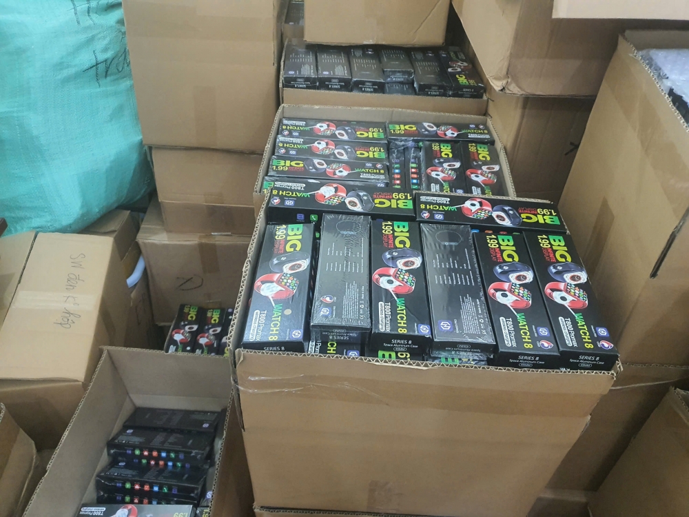 Hà Nội: Thu giữ trên 25.500 loa Marshall giả và các thiết bị điện tử "nhái" thương hiệu Hà Nội: Thu giữ trên 25.500 loa Marshall giả và các thiết bị điện tử "nhái" thương hiệu