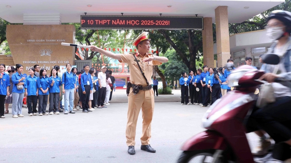 Hà Nội: Các thí sinh đến điểm thi thuận lợi, an toàn