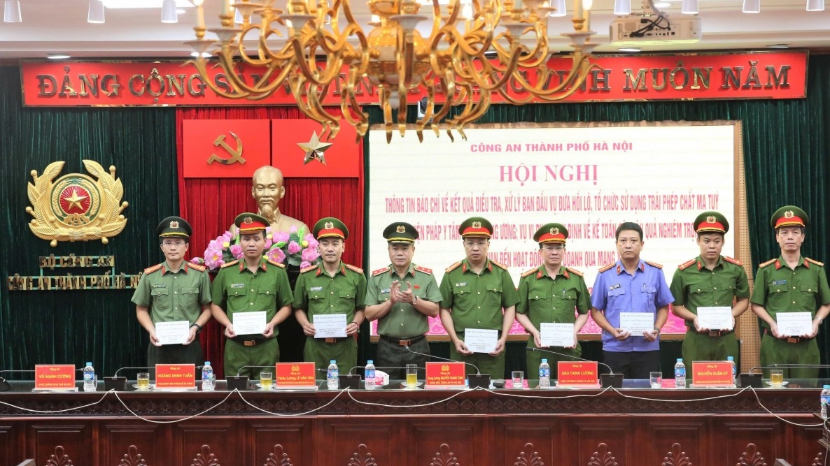Bí thư Hà Nội gửi thư khen Công an TP về thành tích phá án lớn