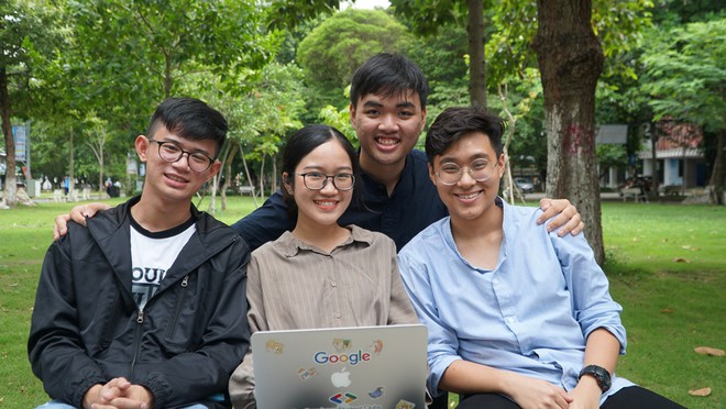 Gặp nhóm sinh viên Việt Nam đầu tiên thắng giải công nghệ của Google - ảnh 1