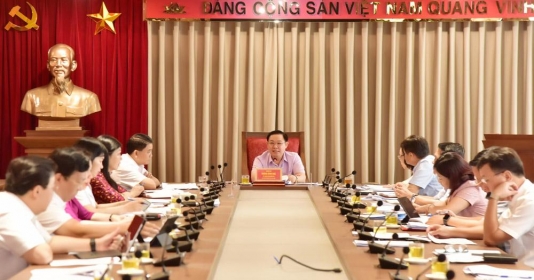 Bí thư Thành ủy Hà Nội: Không sắp xếp cơ học, lấy hiệu quả là đích cuối cùng
